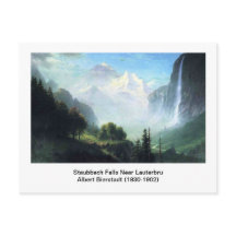 Albert Bierstadt, staubbach ligger nära lauterbru
