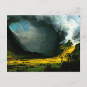 Albert Bierstadt storm i berginbjudan Inbjudningar