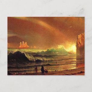Albert Bierstadt, The Golden Grind, Vykort