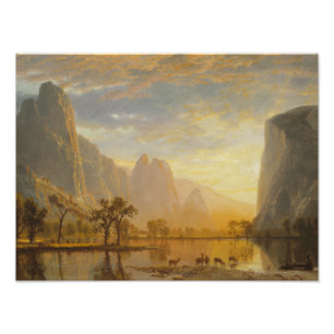 Albert Bierstadt - Valley of the Yosemite Fototryck