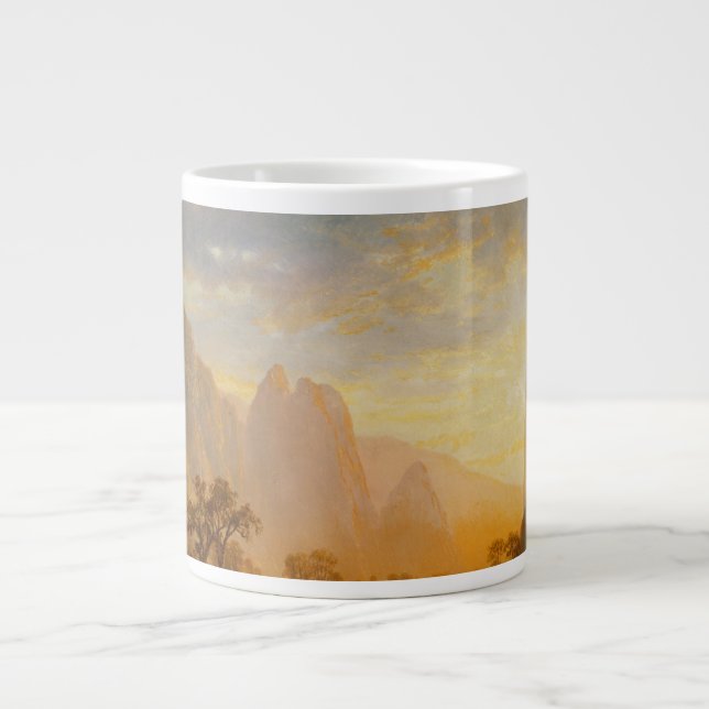 Albert Bierstadt Valley of the Yosemite Jumbo Mugg (Framsidan)