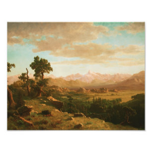 Albert Bierstadt - Vinden Land Fototryck