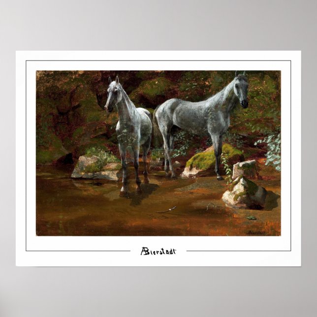 Albert Bierstadt Zedign Art Poster nr 149 (Framsidan)