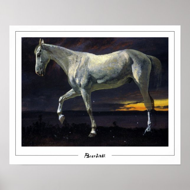 Albert Bierstadt Zedign Art Poster nr 19 (Framsidan)