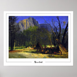 Albert Bierstadt Zedign Art Poster nr 206