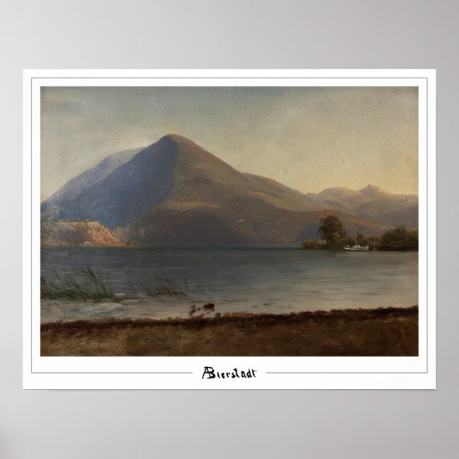 Albert Bierstadt Zedign Art Poster nr 213 (Framsidan)