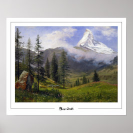 Albert Bierstadt Zedign Art Poster nr 271