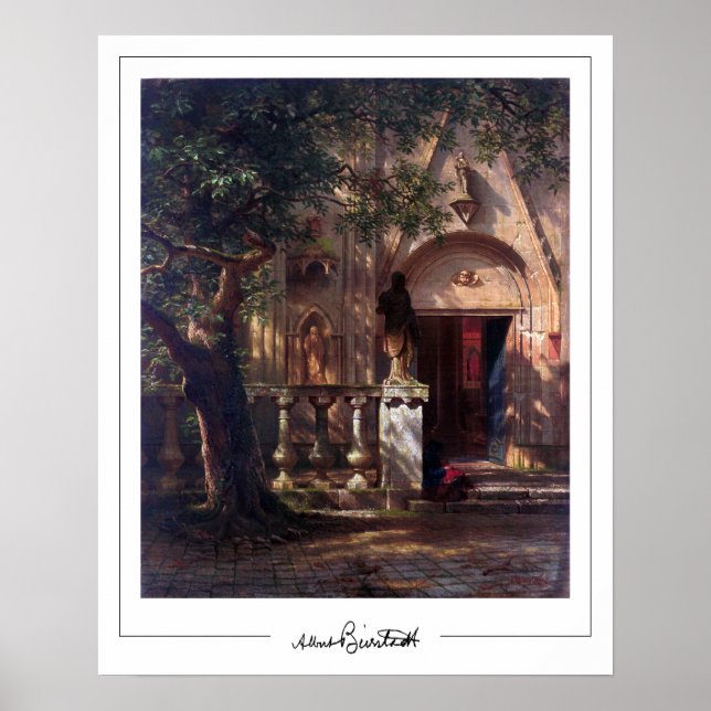 Albert Bierstadt Zedign konstaffisch #231 Poster (Framsidan)