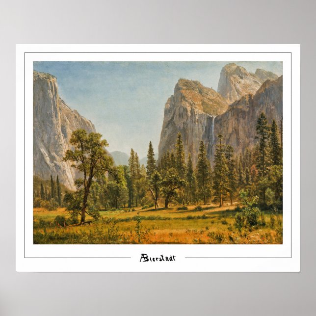 Albert Bierstadt Zedign konstaffisch #261 Poster (Framsidan)