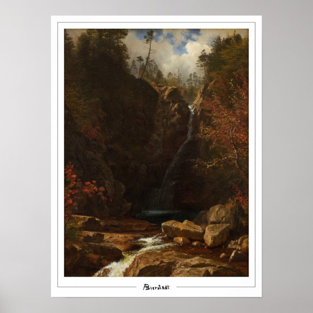 Albert Bierstadt Zedign konstaffisch #3 Poster (Framsidan)