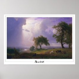 Albert Bierstadt Zedign konstaffisch #99 Poster