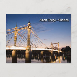 Albert Bridge-vykort Vykort