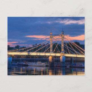 Albert Bridge-vykort Vykort
