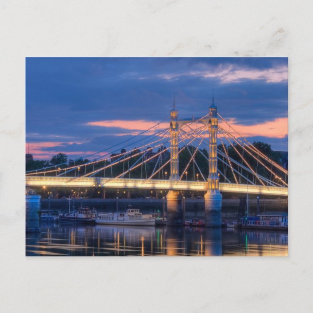 Albert Bridge-vykort Vykort (Framsida)