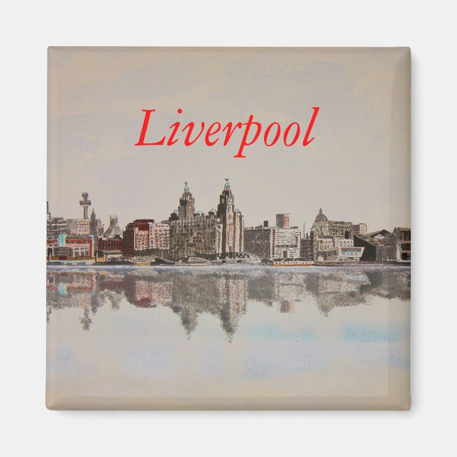 Albert Dock - Fridge Magnet (Framsidan)