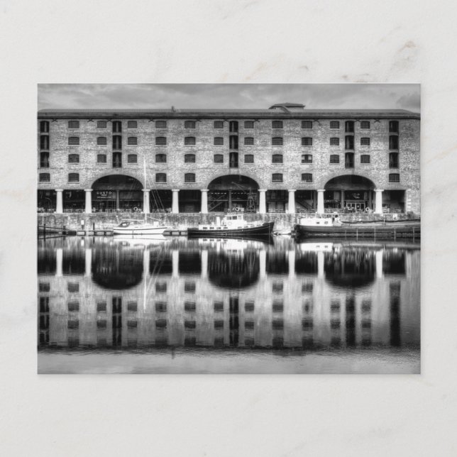Albert Dock Liverpool Helg Vykort (Framsida)