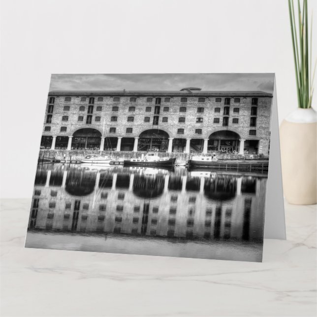 Albert Dock Liverpool Kort (Framsida)