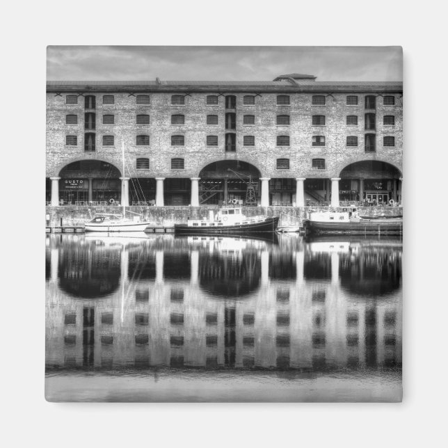 Albert Dock Liverpool Magnet (Framsidan)