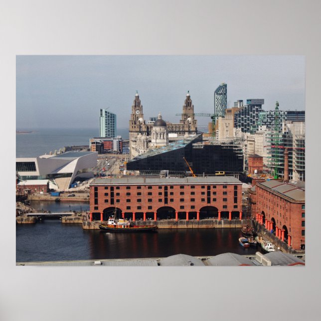 Albert Dock - Liverpool Poster (Framsidan)