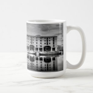 Albert Dock Liverpool Refltions Kaffemugg