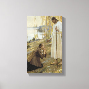 Albert Edelfe - Jesus och Mary Magdalene Canvastryck