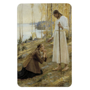 Albert Edelfe - Jesus och Mary Magdalene Magnet