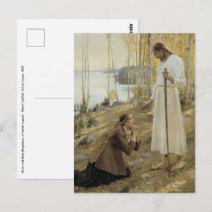 Albert Edelfe - Jesus och Mary Magdalene Vykort