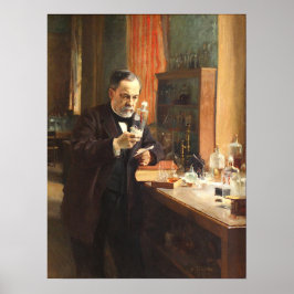 Albert Edelfeldt — Louis Pasteur (1885) Poster