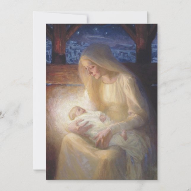 Albert Edelfelt - Madonna Inbjudningar (Framsida)