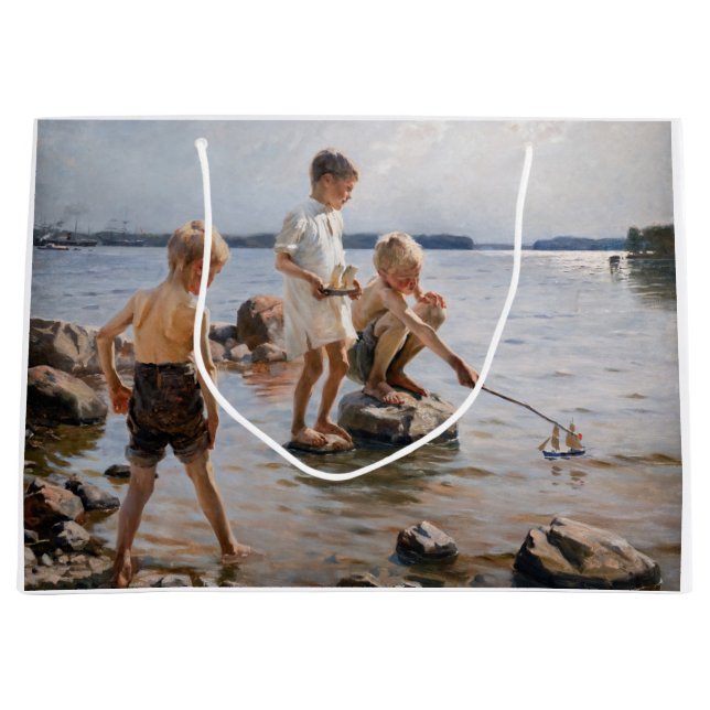 Albert Edelfilt - Boys spelar på Shore (Framsidan)