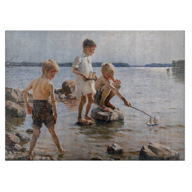 Albert Edelfilt - Boys spelar på Shore (Framsidan)