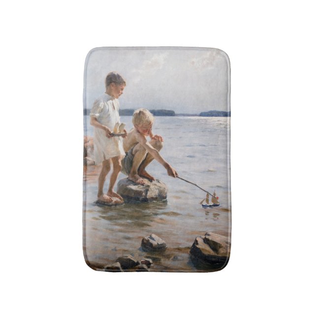 Albert Edelfilt - Boys spelar på Shore Badrumsmatta (Framsidan (Vertikal))