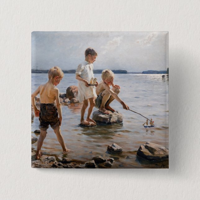 Albert Edelfilt - Boys spelar på Shore Knapp (Framsida)