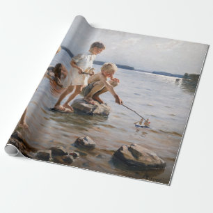 Albert Edelfilt - Boys spelar på Shore Presentpapper