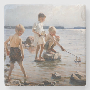 Albert Edelfilt - Boys spelar på Shore Stenunderlägg