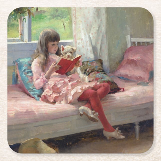 Albert Edelfilt - Bra Friends Underlägg Papper Kvadrat (Framsidan)