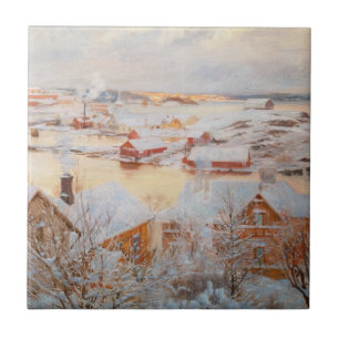 Albert Edelfilt - decemberdagen Kakelplatta