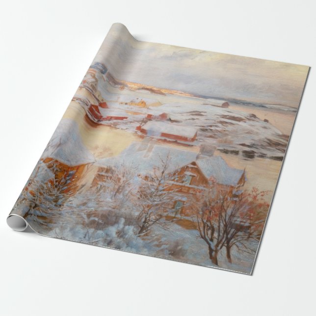 Albert Edelfilt - decemberdagen Presentpapper (Utrullad)