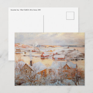 Albert Edelfilt - decemberdagen Vykort