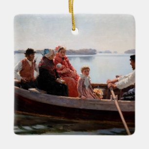 Albert Edelfilt - Gå till Christening Julgransprydnad Keramik