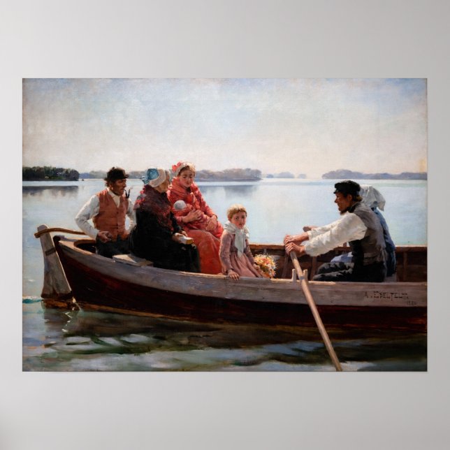 Albert Edelfilt - Gå till Christening Poster (Framsidan)
