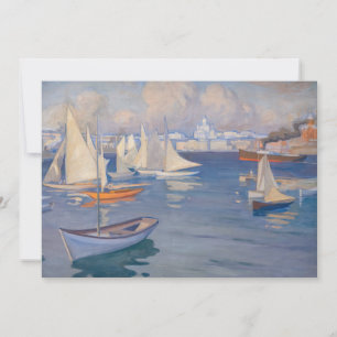 Albert Edelfilt - Harbor i Helsingfors Inbjudningar