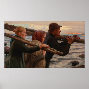 Albert Edelfilt - I den yttre arkipelagen Poster