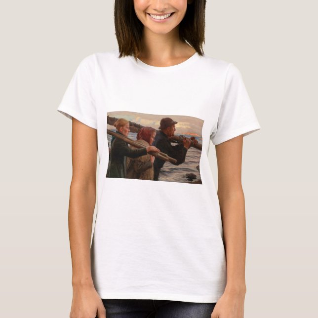 Albert Edelfilt - I den yttre arkipelagen T Shirt (Framsida)