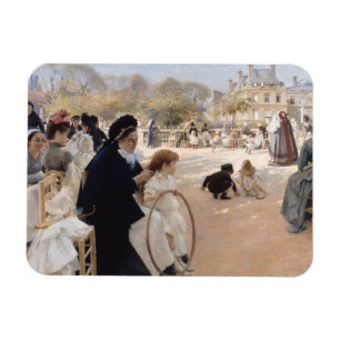 Albert Edelfilt - Luxemburg Gardens, Paris Magnet