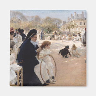 Albert Edelfilt - Luxemburg Gardens, Paris Magnet