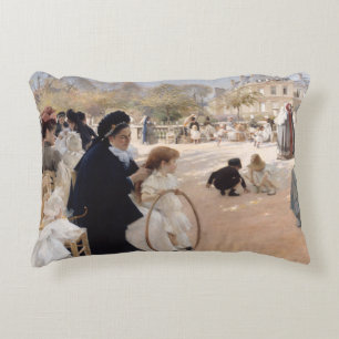 Albert Edelfilt - Luxemburg Gardens, Paris Prydnadskudde