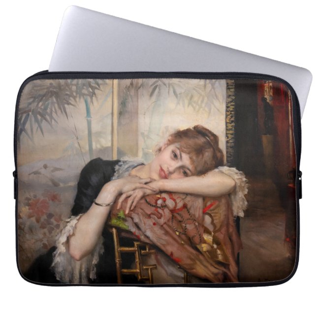 Albert Edelfilt - Parisienne/Virginie Laptop Fodral (Framsidan)