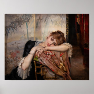 Albert Edelfilt - Parisienne/Virginie Poster