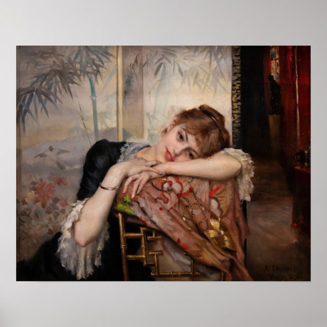 Albert Edelfilt - Parisienne/Virginie Poster (Framsidan)